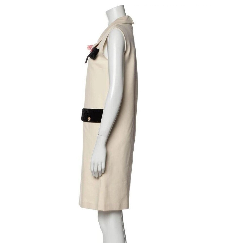 NWT. $3600 GUCCI Floral-appliquéd cady mini dress XXS - Picture 10 of 16